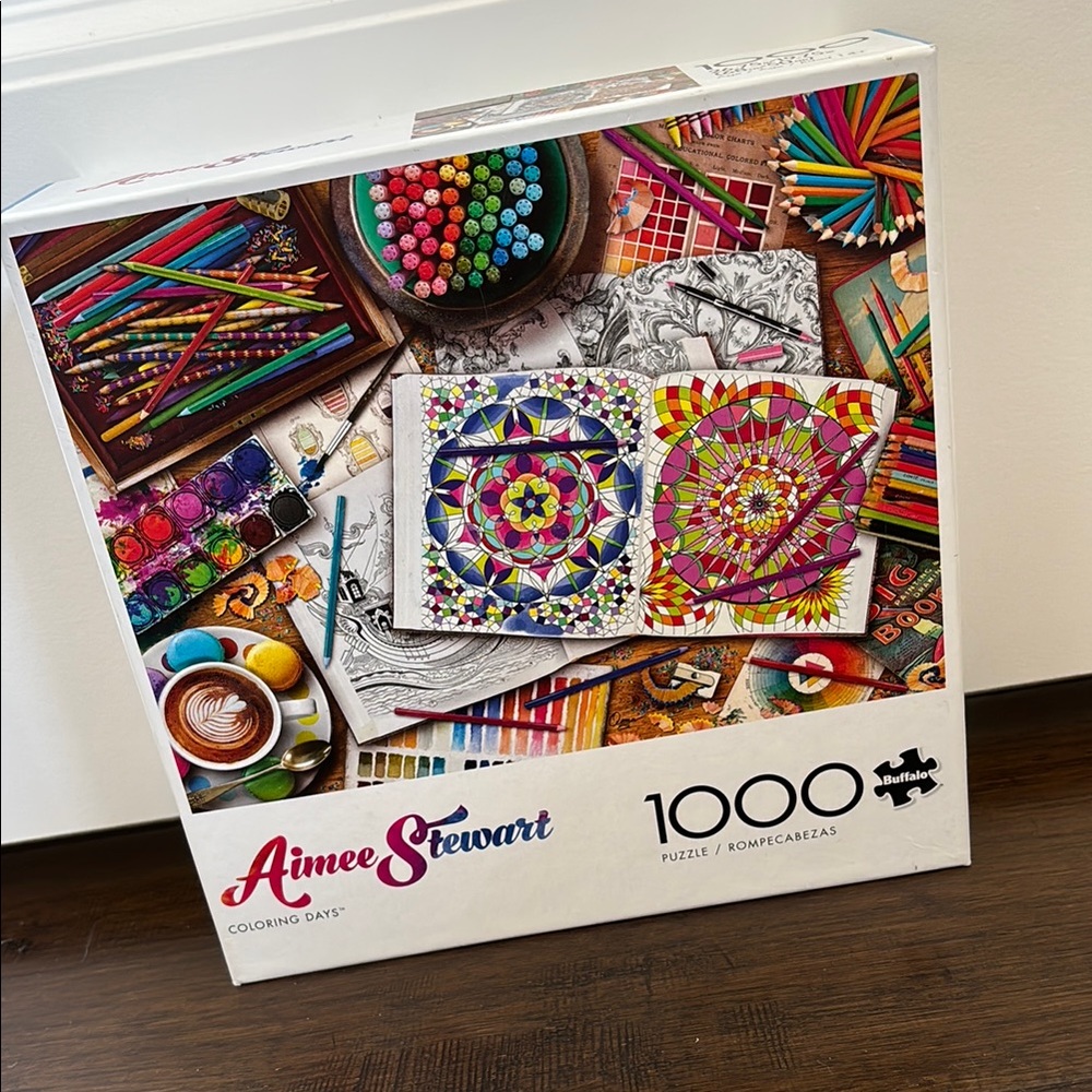 Coloring Days Puzzle - 1000 Pieces